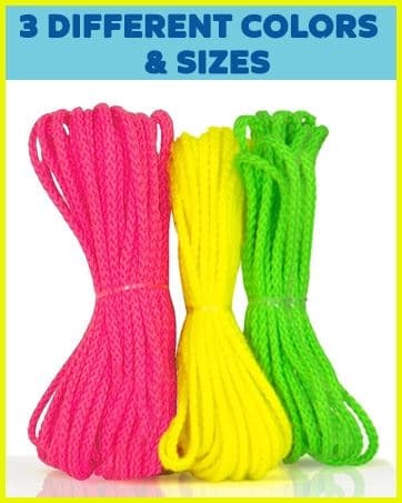 Zipstring multifärg