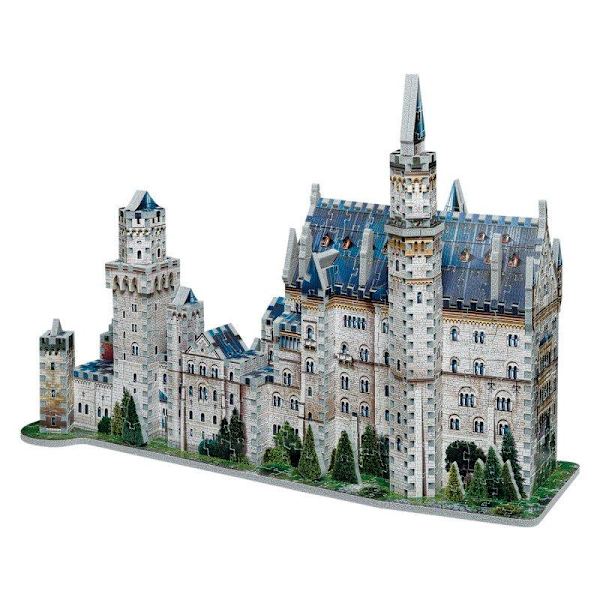 Wrebbit 3D Pussel Neuschwanstein 890 bitar multifärg