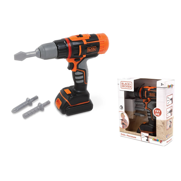 Black+Decker Elektrisk Skruvdragare Leksak multifärg