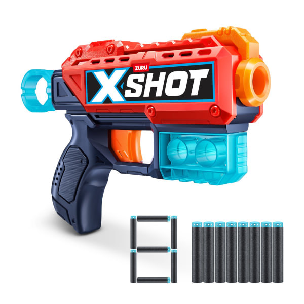 X-Shot Kickback Blaster MultiColor