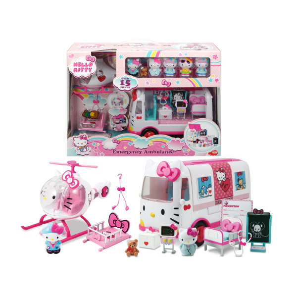 Hello Kitty Emergency Ambulance multifärg