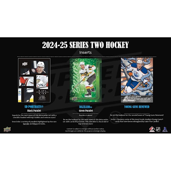 Upper Deck Series Two 2024-25 Hockey Blaster Box multifärg