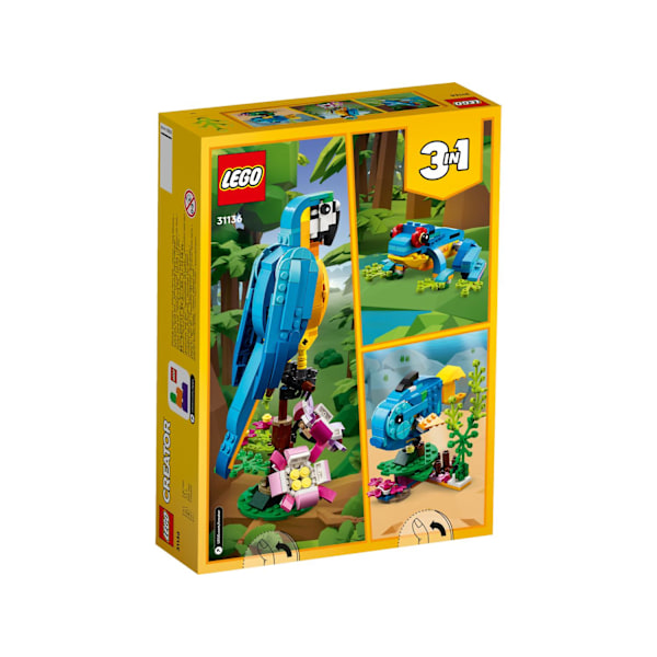 LEGO® Creator 3in1 Exotisk papegoja 31136