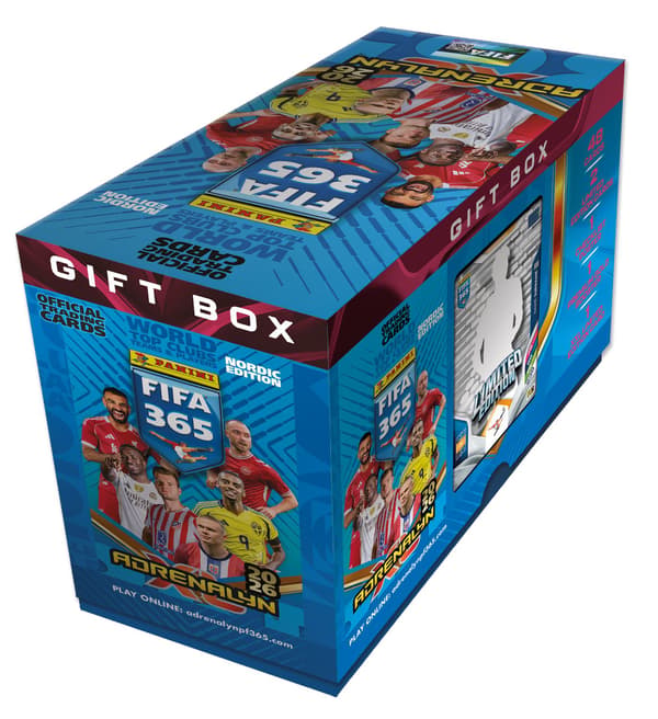 FIFA 365 2026 Gift Box Fotbollsbilder multifärg