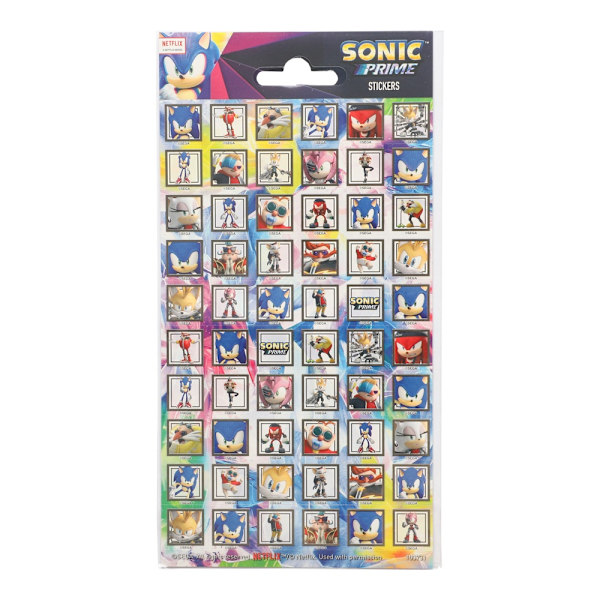 Sonic Stickers multifärg