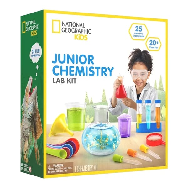 National Geographic Junior Chemistry Lab Kit multifärg