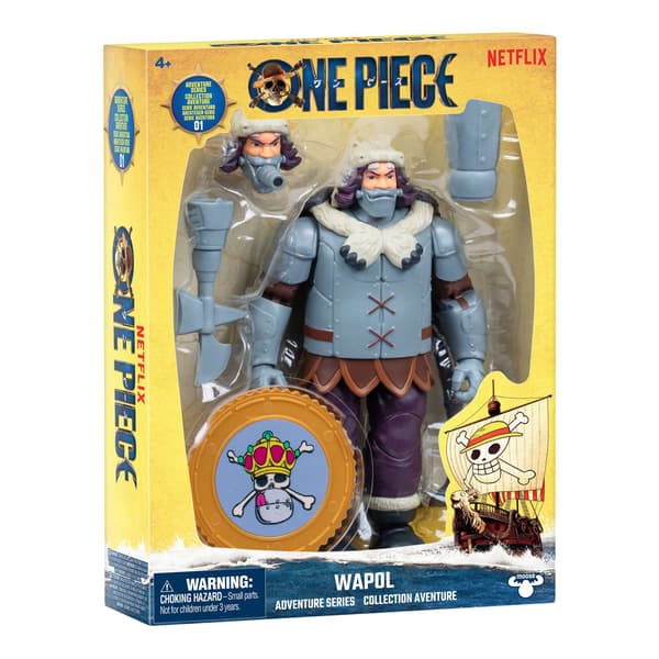 One Piece Actionfigur 15cm Wapol multifärg