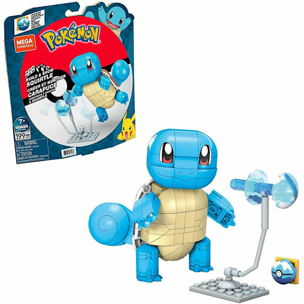 Pokémon Mega Bloks Construx Squirtle multifärg