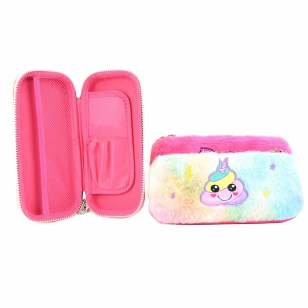 Pennfodral Fluffigt Pink Donut MultiColor Pink Donut