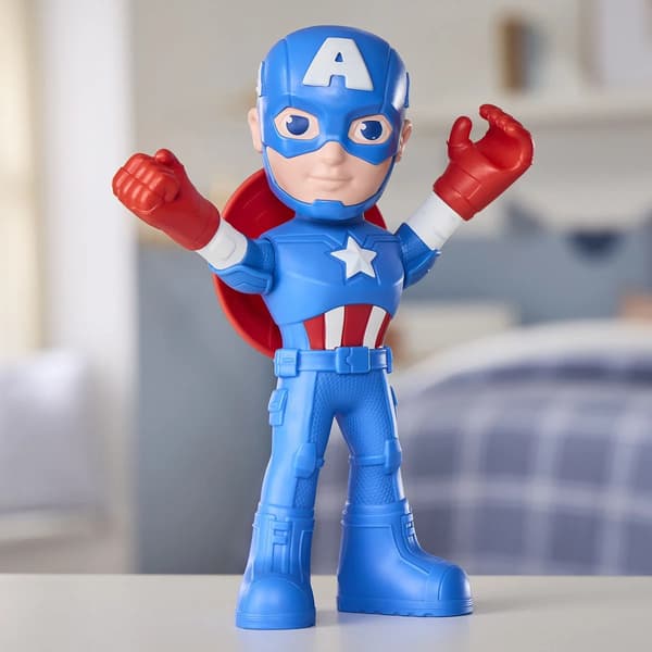 Spidey Supersized Figur Captain America multifärg