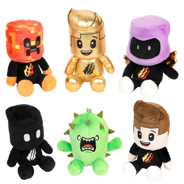 Preston Playz Mystery Plushie s1 multifärg