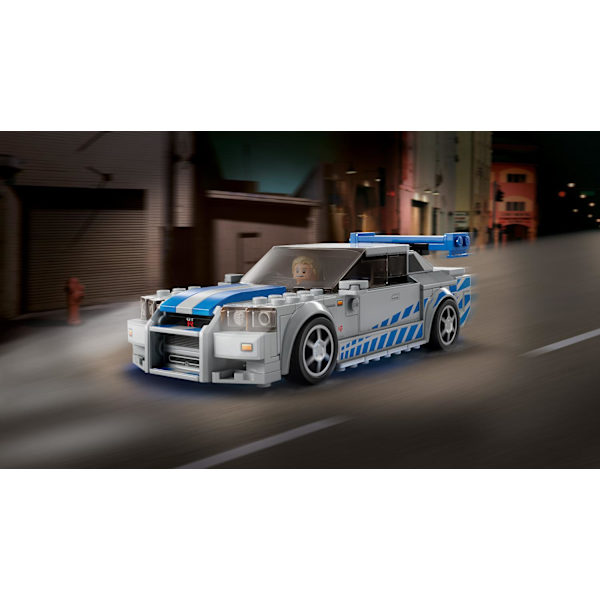 LEGO® Speed Champions 2 Fast 2 Furious Nissan Skyline GT-R (R34) 76917