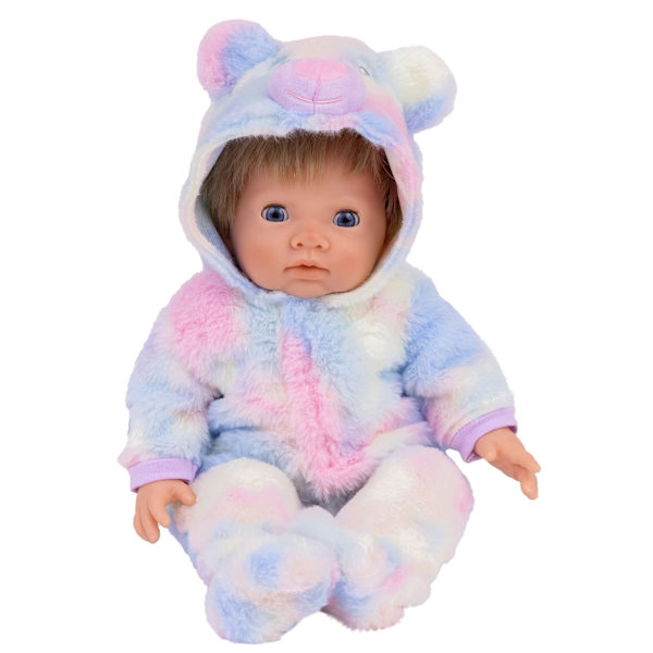 Tiny Treasures Rainbow Teddy Outfit multifärg