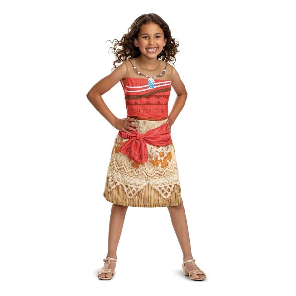 Disney Princess Vaiana Klänning S 5-6 år MultiColor S