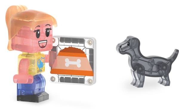 Magna-Tiles Pet Playhouse 50 delar multifärg