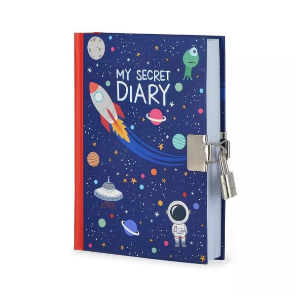 My secret diary Space Dagbok multifärg