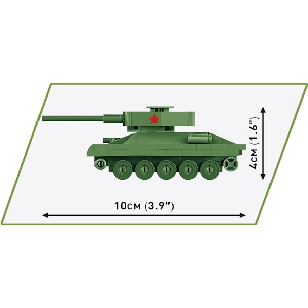 Cobi T-34-85 1:72 3092 multifärg