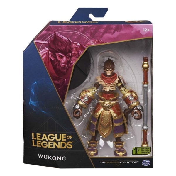 League of Legends Wukong Figur 15cm multifärg