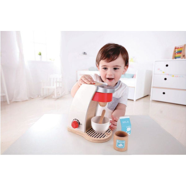 Hape Kaffemaskin i trä multifärg