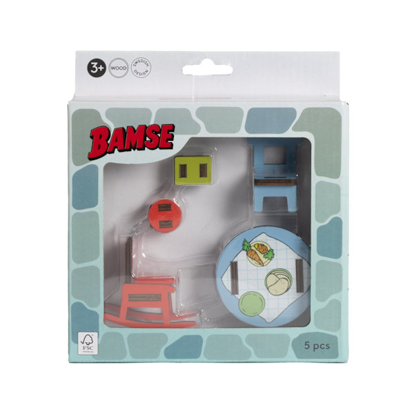 Bamse Dockhusmöbler Kök multifärg