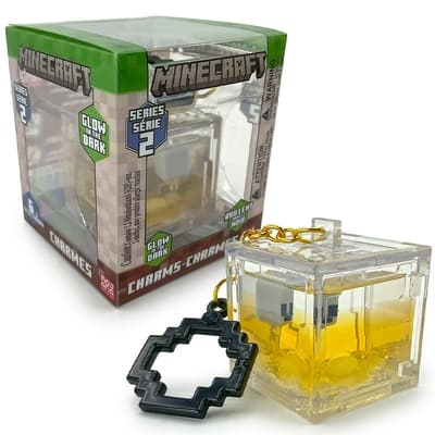 Minecraft Charms Clip on Ghast (gul vätska) multifärg