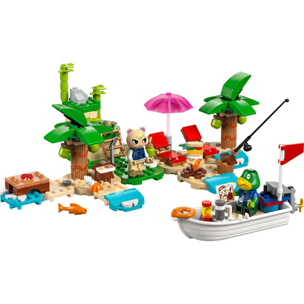 LEGO® Animal Crossing™ Båttur till ön med Kapp'n 77048 multifärg