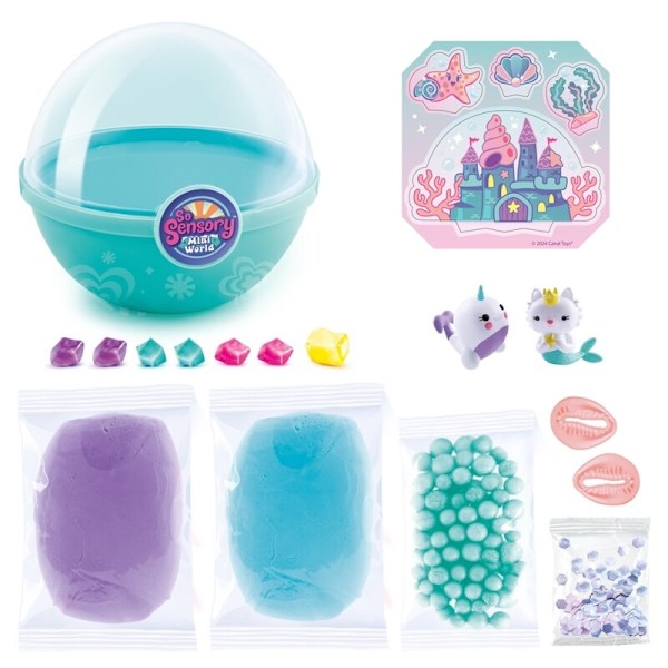 So Sensory Mini World Mermaid multifärg