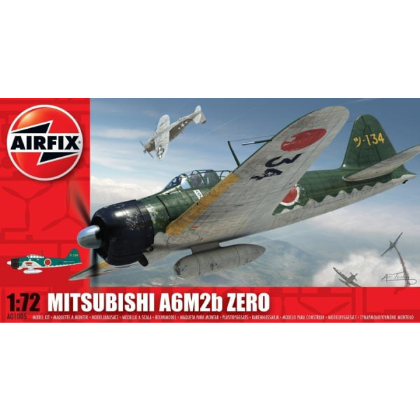 Airfix Mitsubishi A6M2b Zero 1:72 multifärg