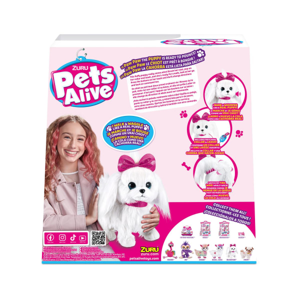Pets Alive Lil Paw Paw Walking Puppy multifärg