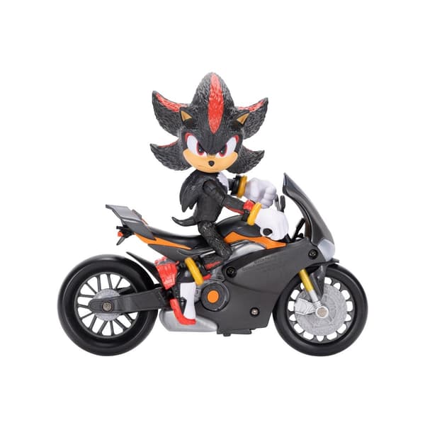 Sonic the Hedgehog Figur med motorcykel Shadow multifärg