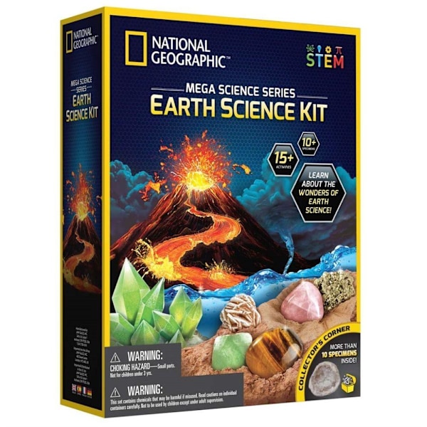 National Geographic Mega Earth Science Kit multifärg