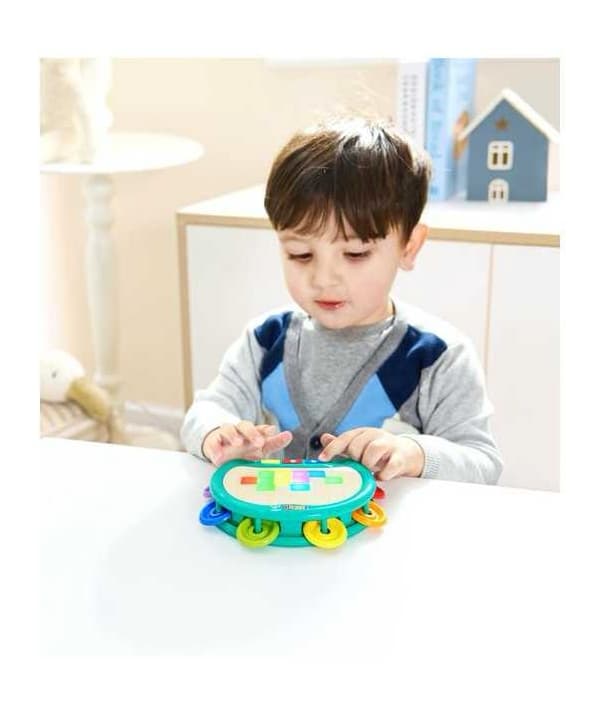 Hape Pixelz Tamburin multifärg