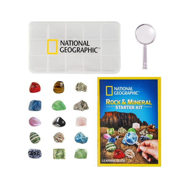 National Geographic Rock and Mineral Starter Kit multifärg