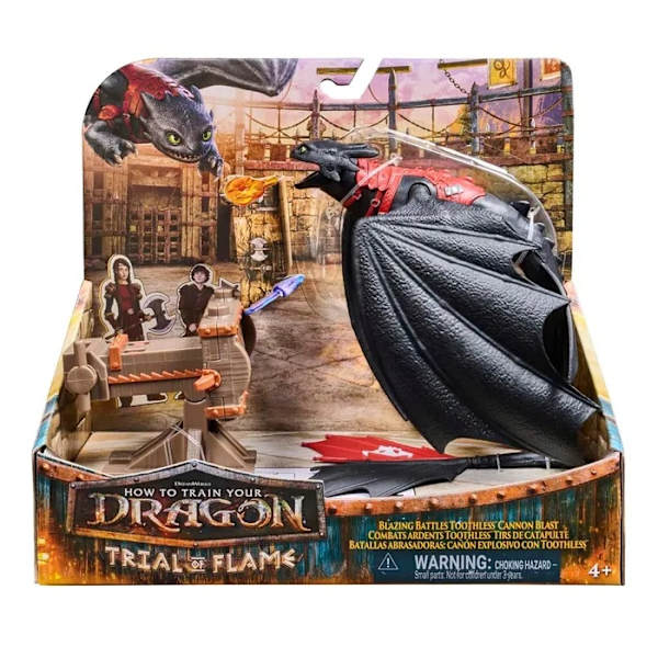 Dragons Blazing Battles Cannon Blast Toothless multifärg