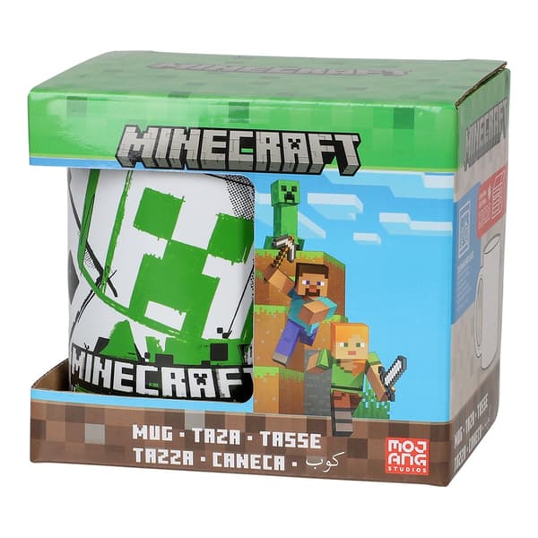 Minecraft Mugg Iconic Mono