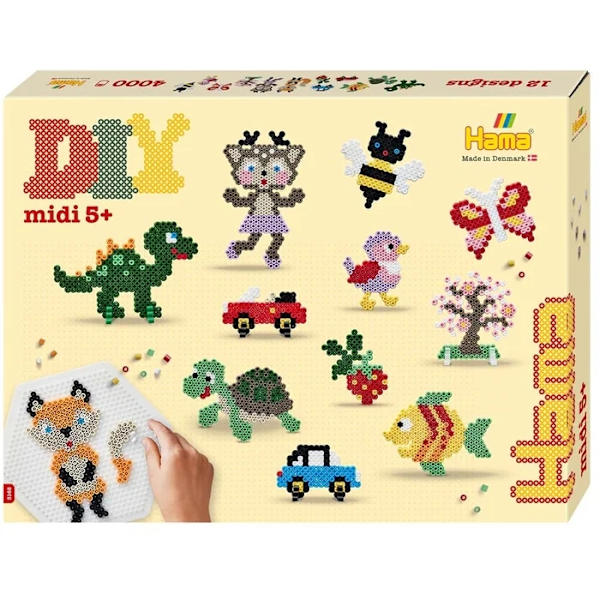 Hama Midi Gift Box Fun Pack 4000st multifärg