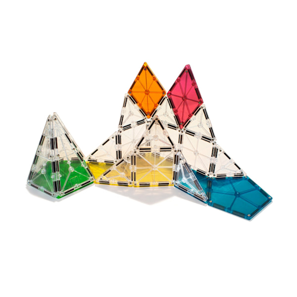 Magna-Tiles Polygons 8 delar multifärg