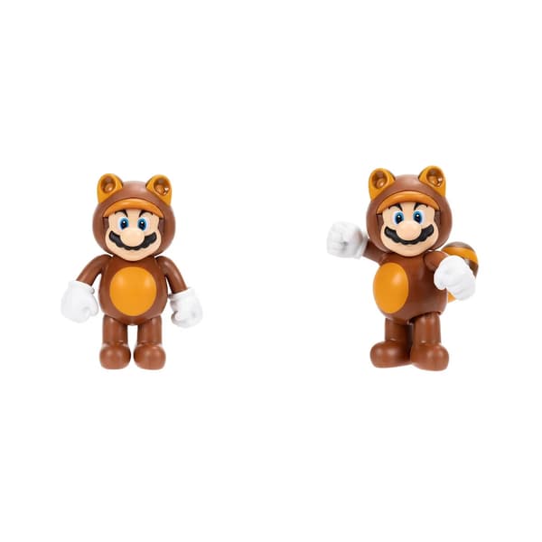 Super Mario Figur 5cm W58 Tanooki Mario multifärg