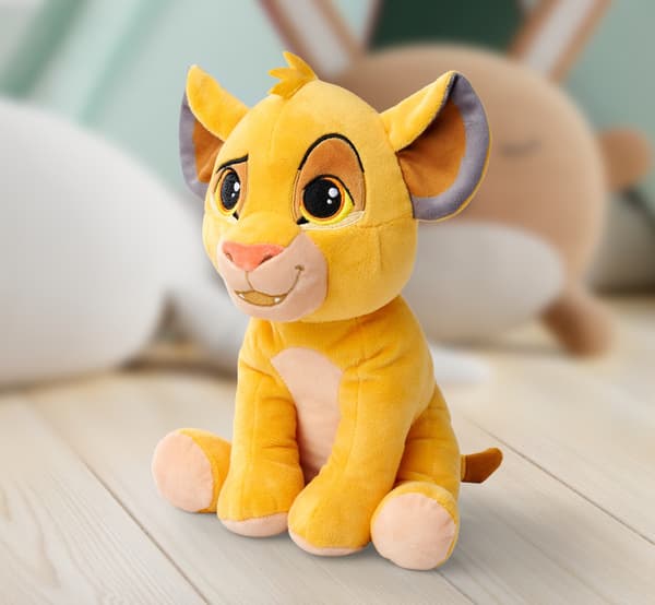 Disney Lejonkungen Simba Mjukdjur 25cm multifärg