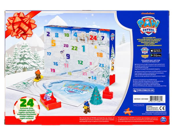 Paw Patrol Adventskalender 2026 multifärg