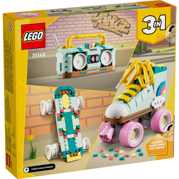 LEGO® Creator 3in1 Retrorullskridsko 31148
