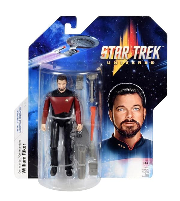Star Trek Universe Figur William Riker multifärg