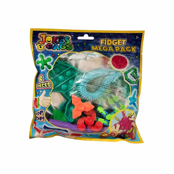 Fidget Toys Mega Pack Blå multifärg