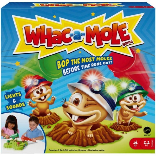 Whac-A-Mole Spel multifärg