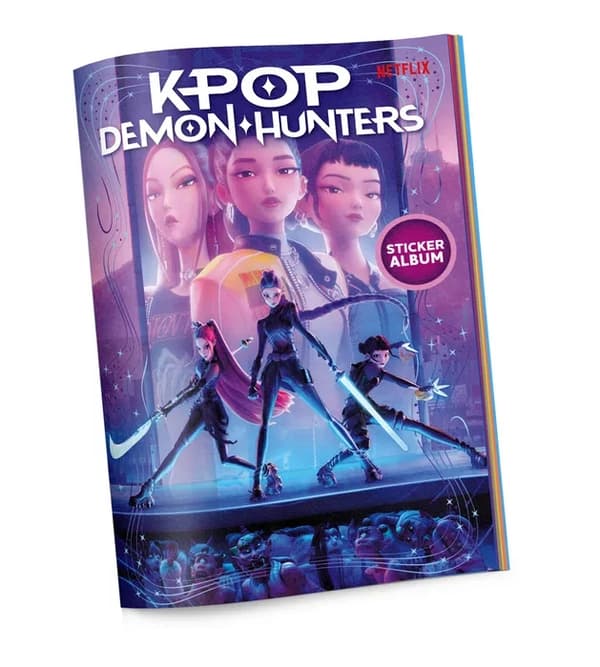 K-Pop Demon Hunters Sticker Album Starter Pack multifärg