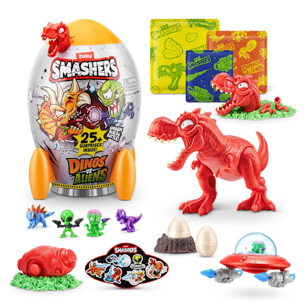 Zuru Smashers Dinos vs Aliens Rocket multifärg