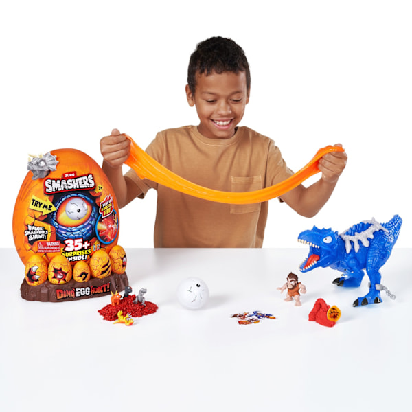 Zuru Smashers Dino Egg Hunt Grå multifärg