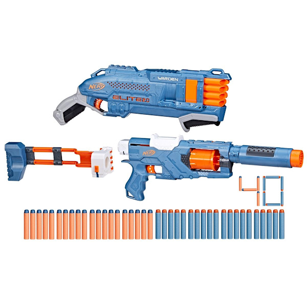 NERF Elite 2.0 Double Defense Pack multifärg