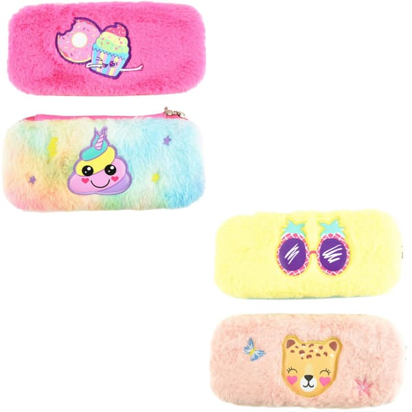 Pennfodral Fluffigt Pink Donut MultiColor Pink Donut