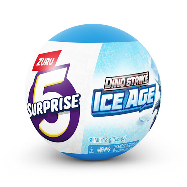 Zuru 5 Surprise Dino Strike Ice Age multifärg